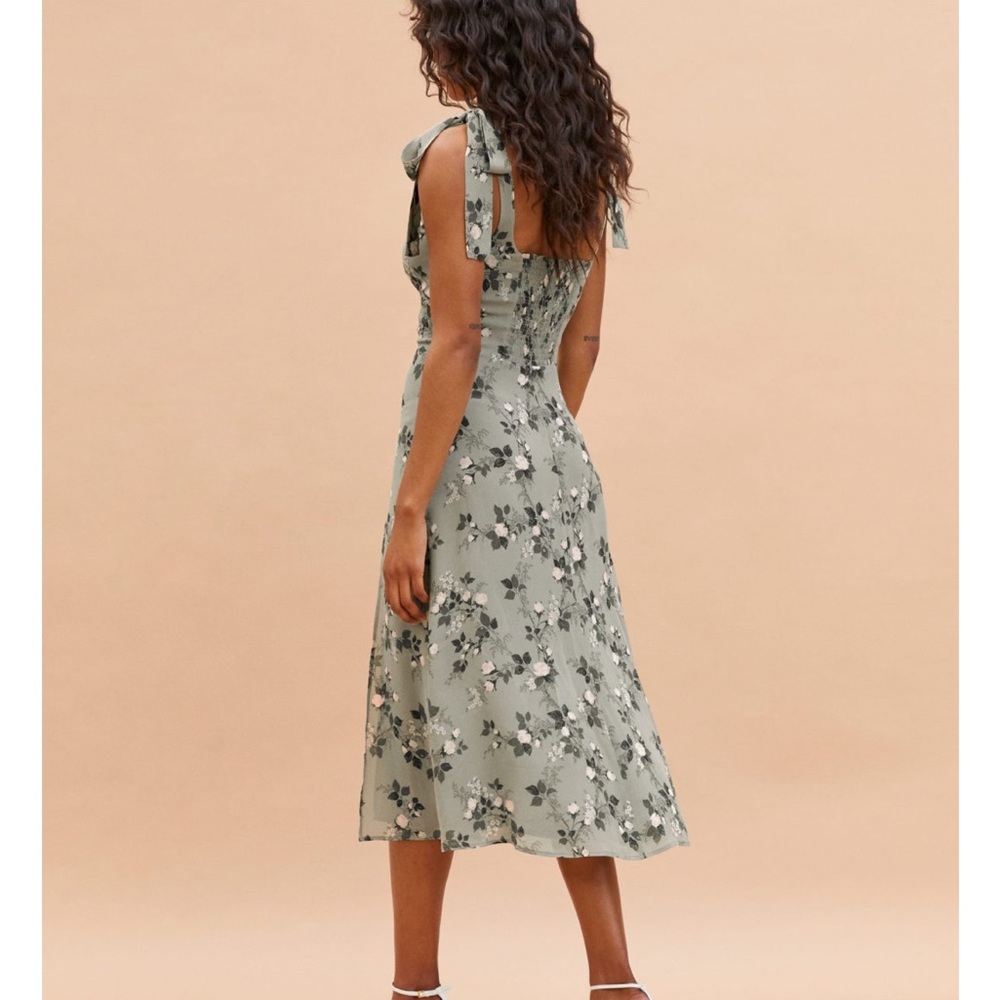 NWOT REFORMATION Twilight Dress SIZE 2 verde - Picture 5 of 14